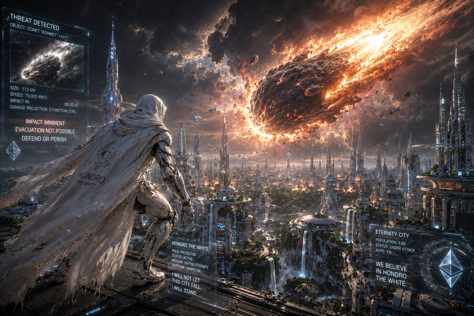 The Falling Comet